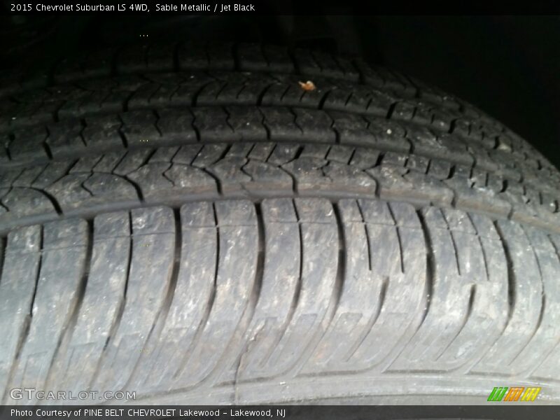 Sable Metallic / Jet Black 2015 Chevrolet Suburban LS 4WD