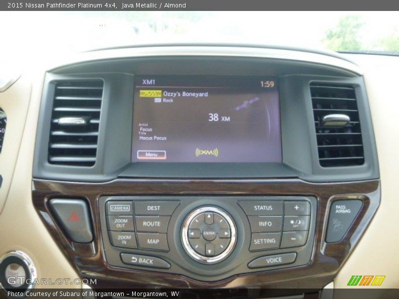 Java Metallic / Almond 2015 Nissan Pathfinder Platinum 4x4