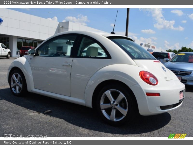 Campanella White / White 2008 Volkswagen New Beetle Triple White Coupe