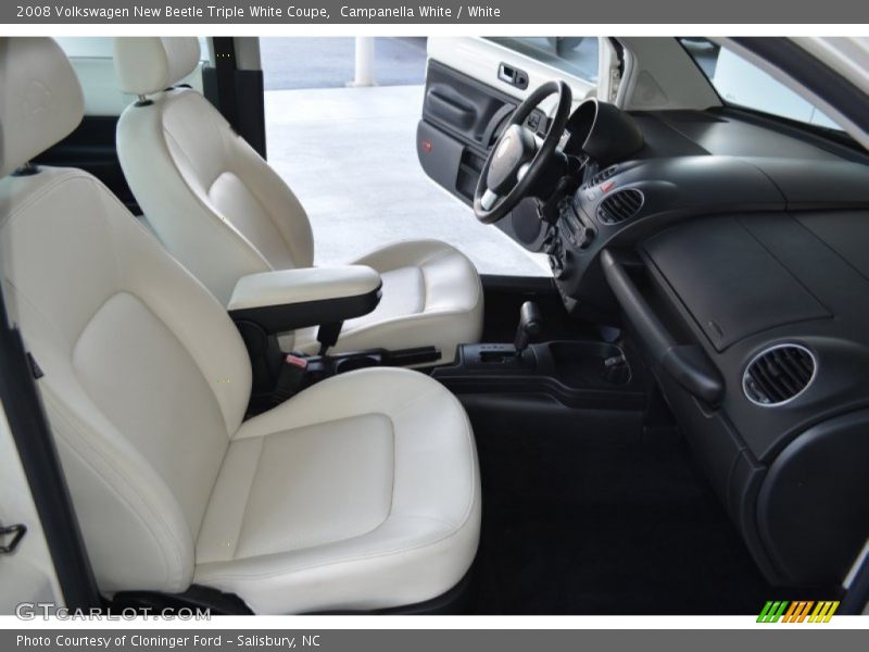 Campanella White / White 2008 Volkswagen New Beetle Triple White Coupe