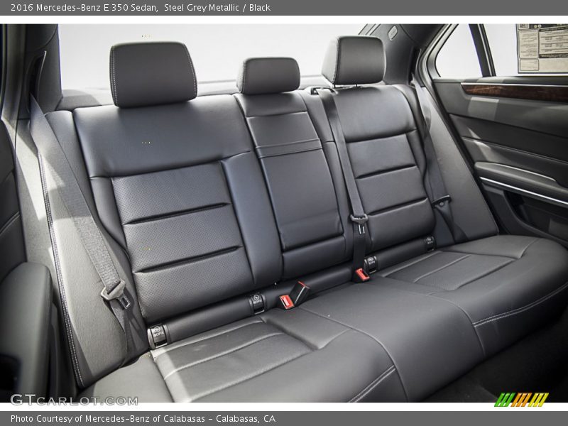Steel Grey Metallic / Black 2016 Mercedes-Benz E 350 Sedan