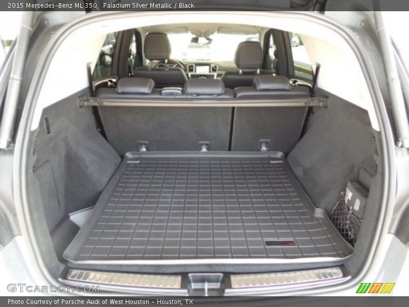 Paladium Silver Metallic / Black 2015 Mercedes-Benz ML 350
