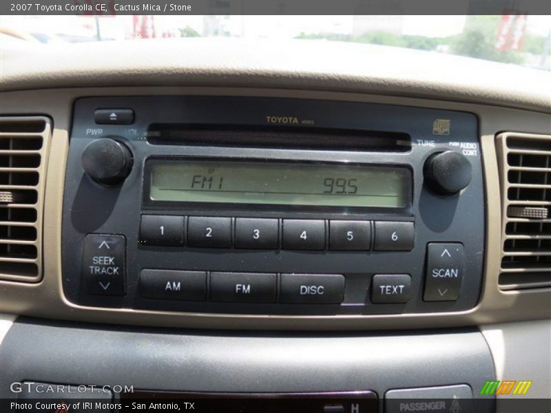 Cactus Mica / Stone 2007 Toyota Corolla CE