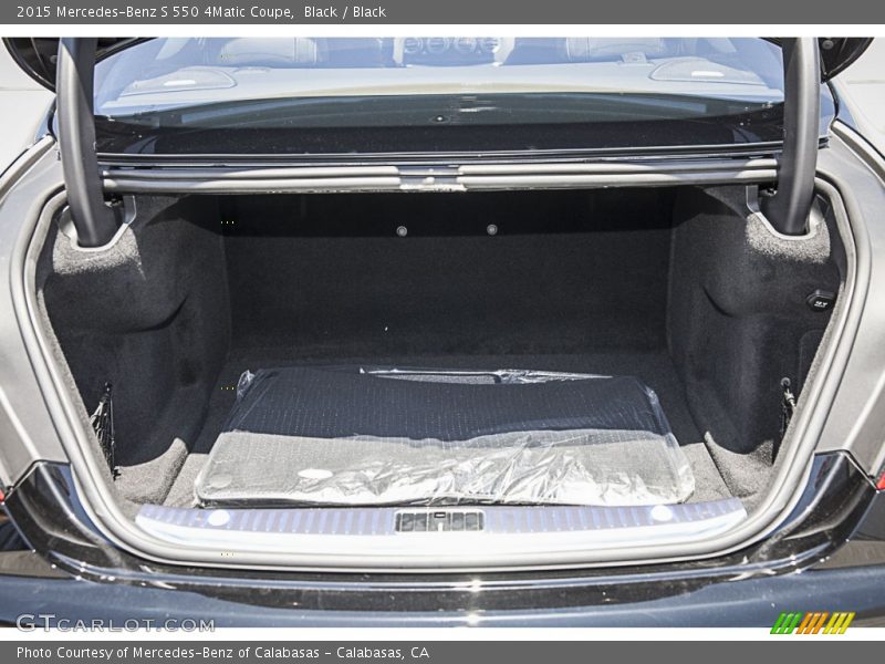Black / Black 2015 Mercedes-Benz S 550 4Matic Coupe