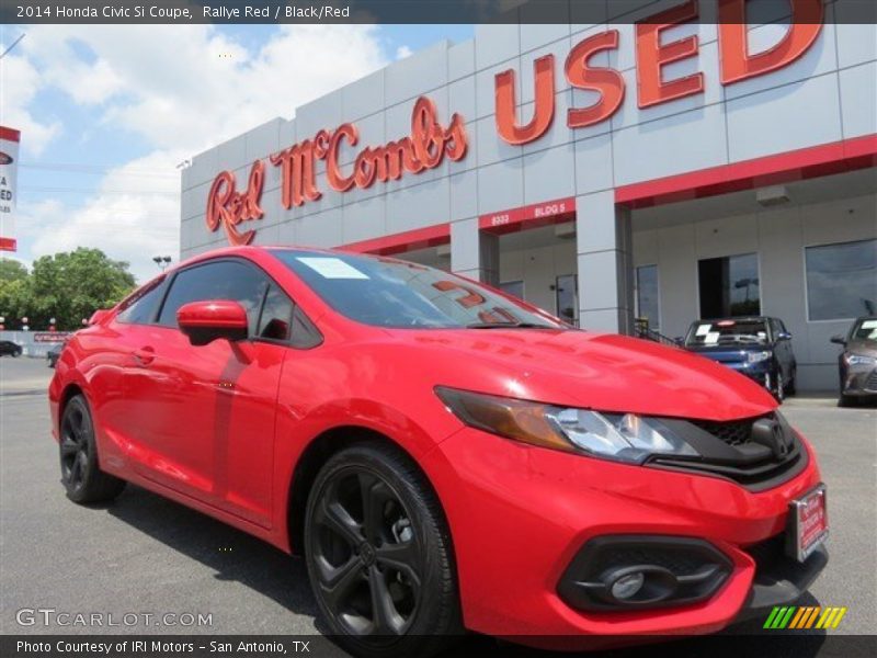 Rallye Red / Black/Red 2014 Honda Civic Si Coupe