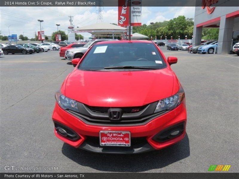 Rallye Red / Black/Red 2014 Honda Civic Si Coupe