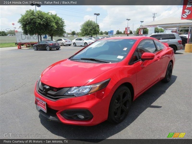 Rallye Red / Black/Red 2014 Honda Civic Si Coupe