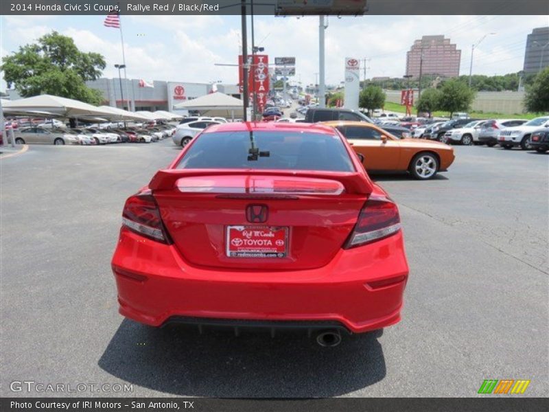 Rallye Red / Black/Red 2014 Honda Civic Si Coupe