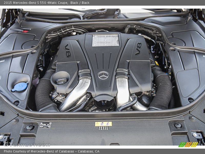 Black / Black 2015 Mercedes-Benz S 550 4Matic Coupe