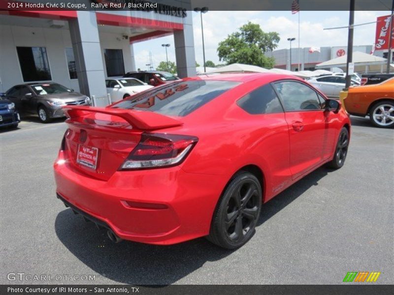 Rallye Red / Black/Red 2014 Honda Civic Si Coupe