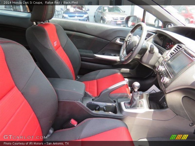 Rallye Red / Black/Red 2014 Honda Civic Si Coupe