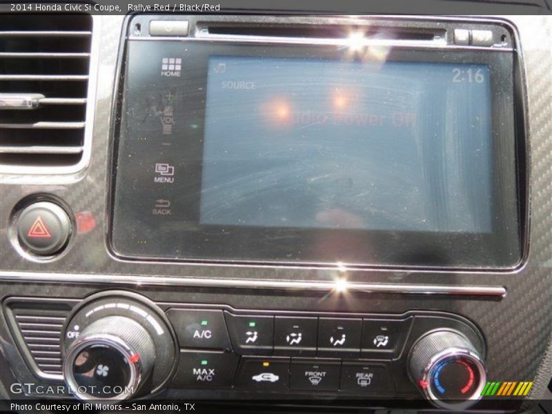 Rallye Red / Black/Red 2014 Honda Civic Si Coupe