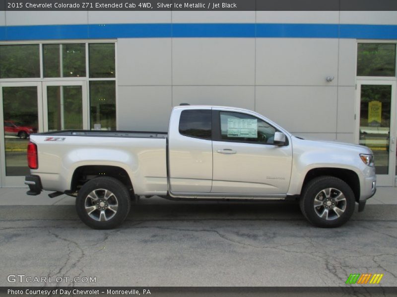  2015 Colorado Z71 Extended Cab 4WD Silver Ice Metallic