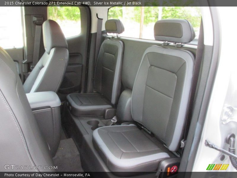Rear Seat of 2015 Colorado Z71 Extended Cab 4WD