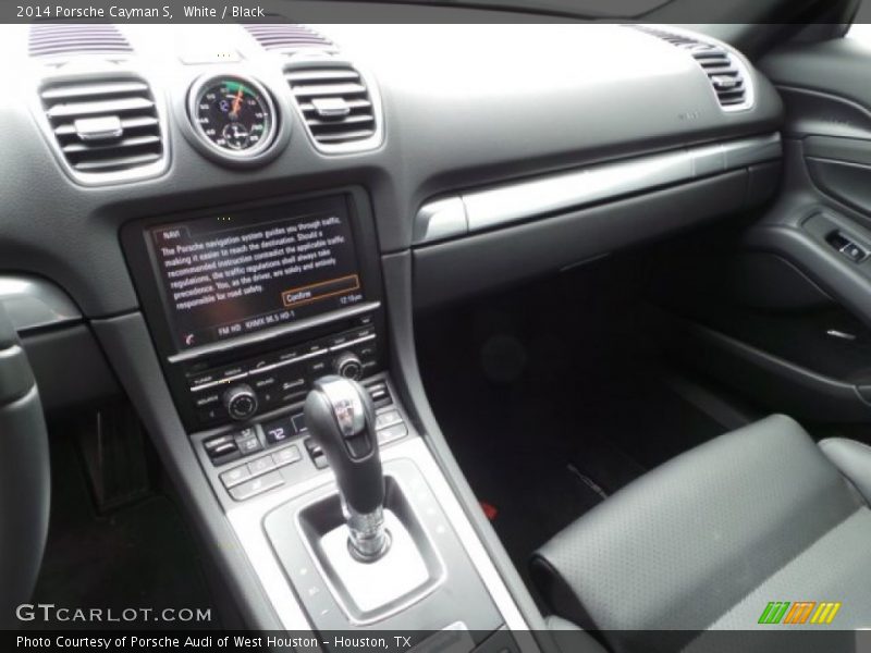 White / Black 2014 Porsche Cayman S