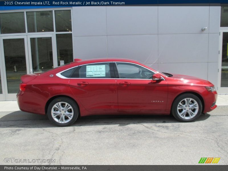 Red Rock Metallic / Jet Black/Dark Titanium 2015 Chevrolet Impala LTZ