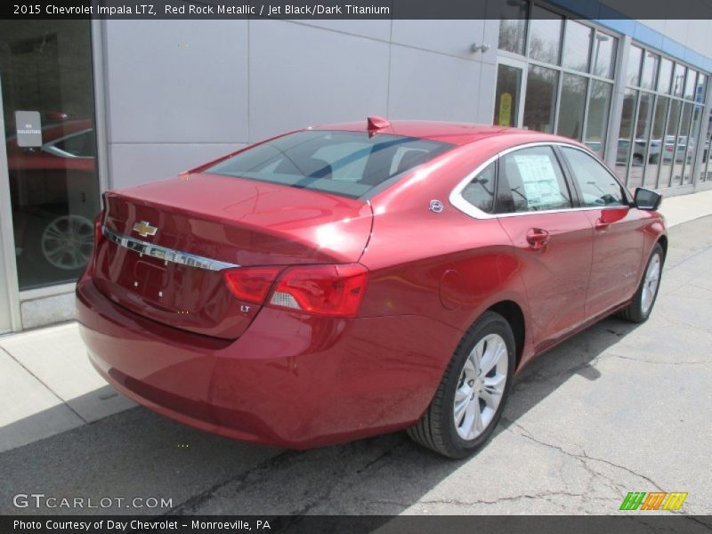 Red Rock Metallic / Jet Black/Dark Titanium 2015 Chevrolet Impala LTZ