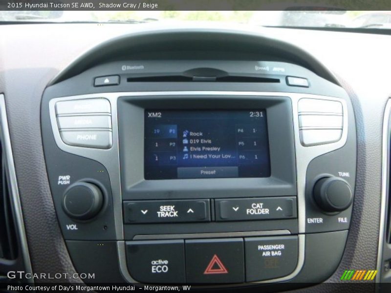Shadow Gray / Beige 2015 Hyundai Tucson SE AWD