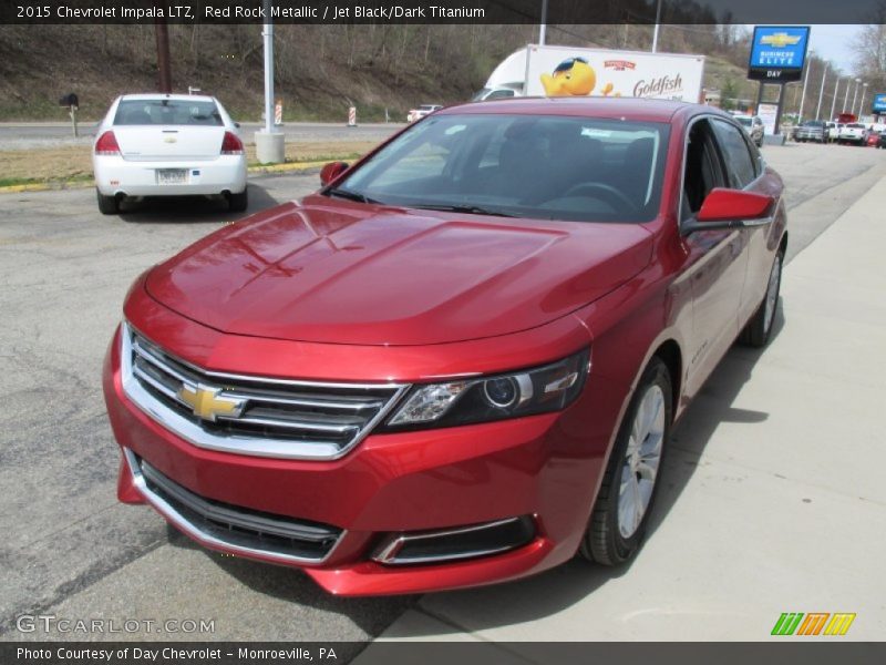 Red Rock Metallic / Jet Black/Dark Titanium 2015 Chevrolet Impala LTZ