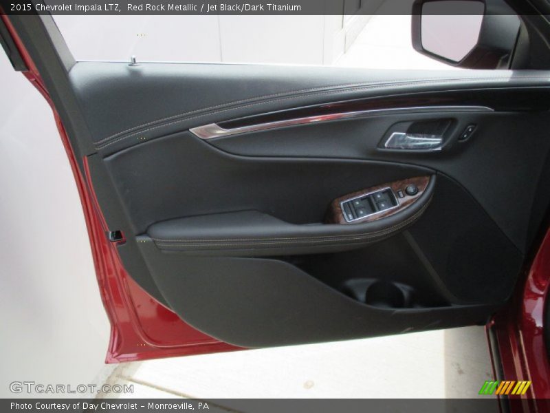 Red Rock Metallic / Jet Black/Dark Titanium 2015 Chevrolet Impala LTZ