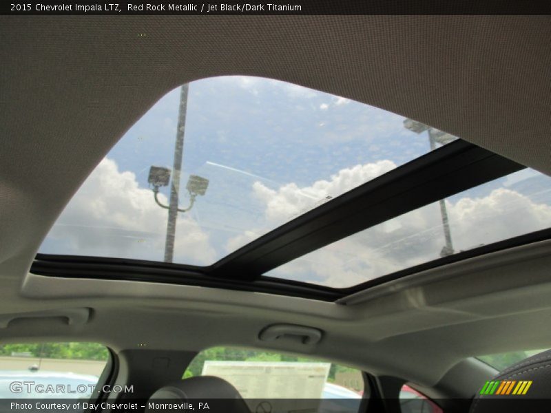 Red Rock Metallic / Jet Black/Dark Titanium 2015 Chevrolet Impala LTZ
