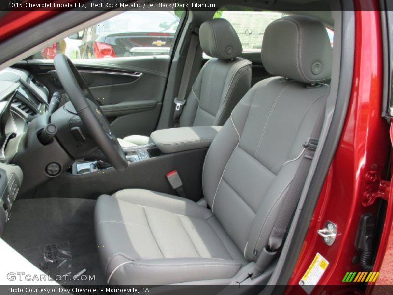 Red Rock Metallic / Jet Black/Dark Titanium 2015 Chevrolet Impala LTZ