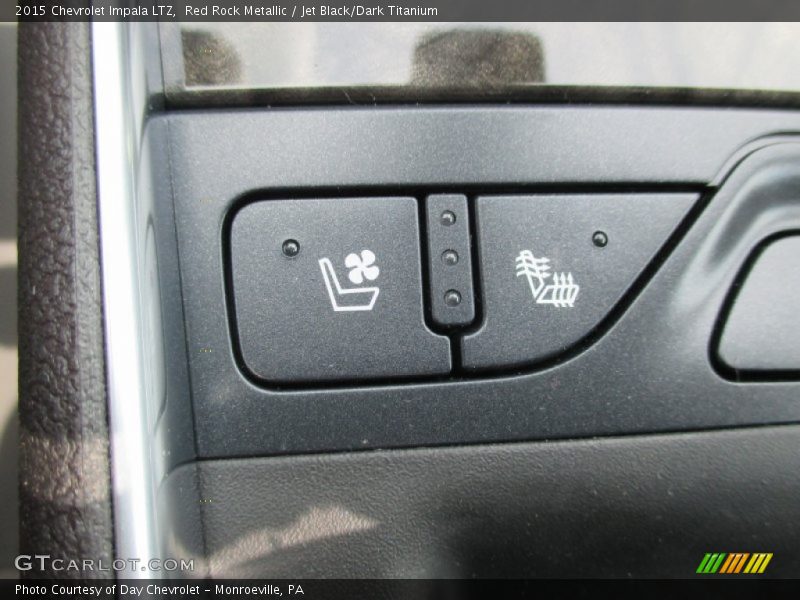 Red Rock Metallic / Jet Black/Dark Titanium 2015 Chevrolet Impala LTZ