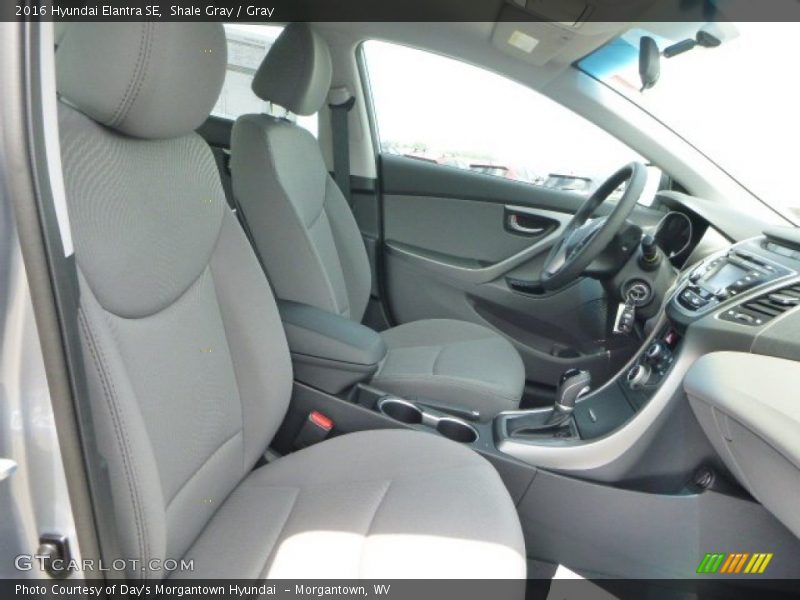 Shale Gray / Gray 2016 Hyundai Elantra SE