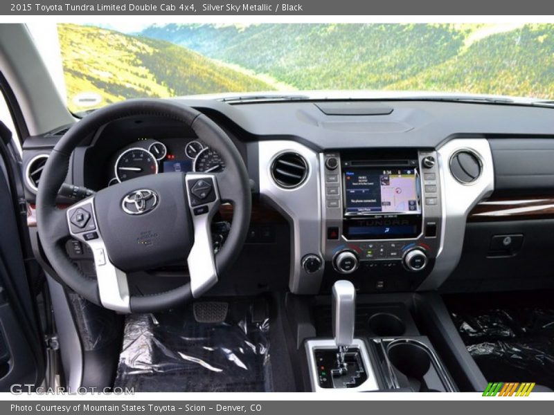 Silver Sky Metallic / Black 2015 Toyota Tundra Limited Double Cab 4x4