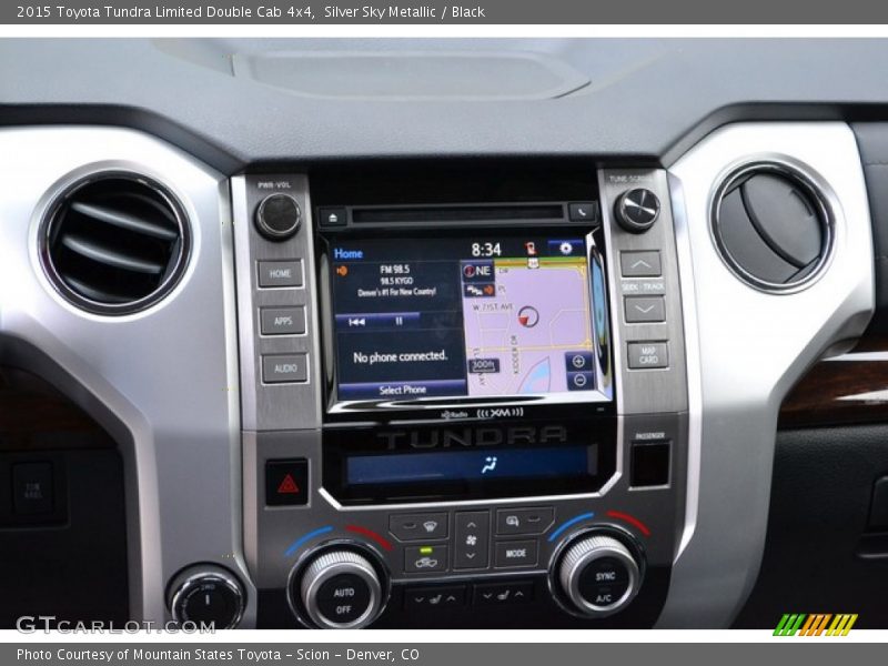 Controls of 2015 Tundra Limited Double Cab 4x4