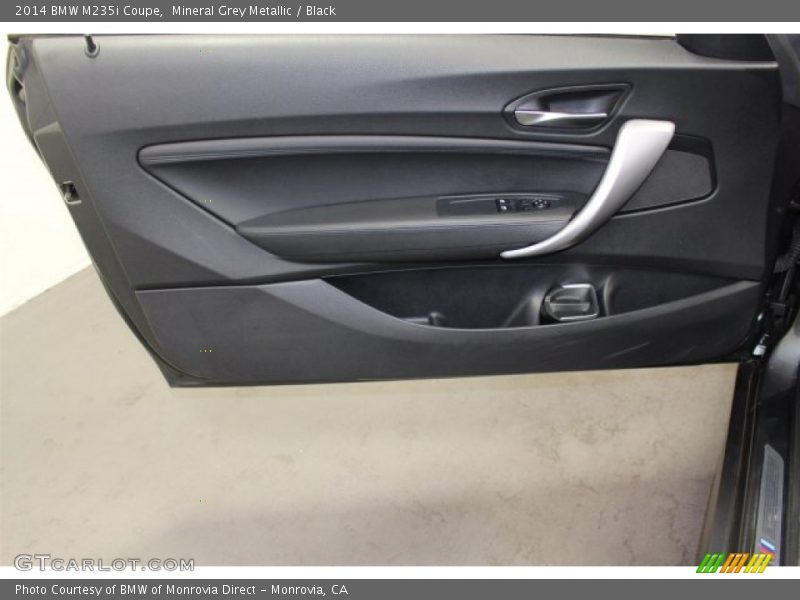 Mineral Grey Metallic / Black 2014 BMW M235i Coupe