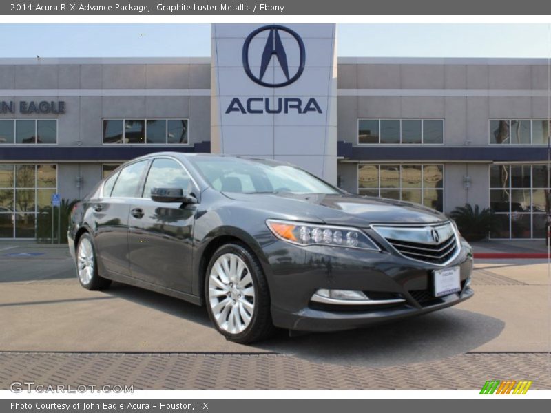 Graphite Luster Metallic / Ebony 2014 Acura RLX Advance Package