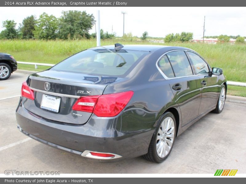 Graphite Luster Metallic / Ebony 2014 Acura RLX Advance Package