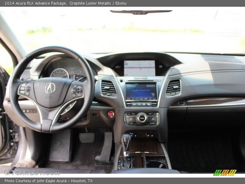 Graphite Luster Metallic / Ebony 2014 Acura RLX Advance Package
