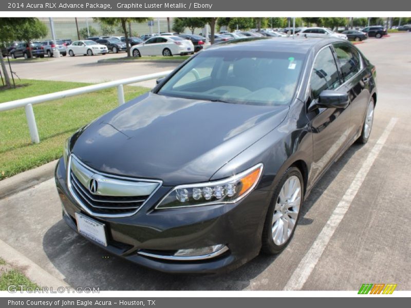 Graphite Luster Metallic / Ebony 2014 Acura RLX Advance Package