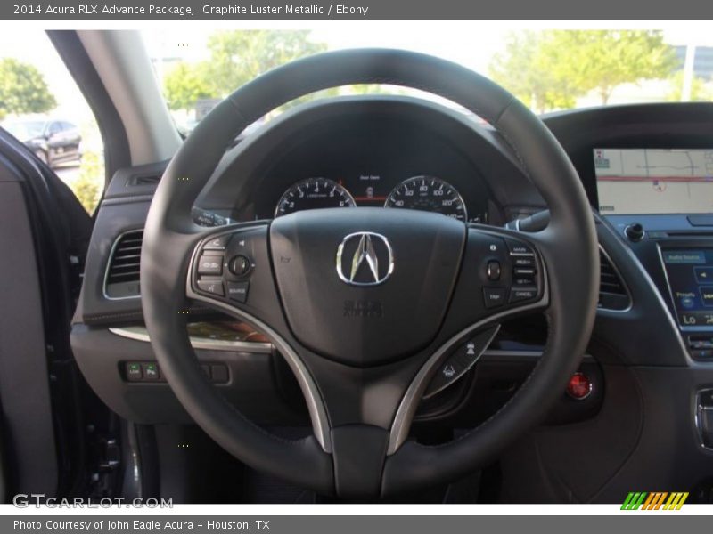 Graphite Luster Metallic / Ebony 2014 Acura RLX Advance Package