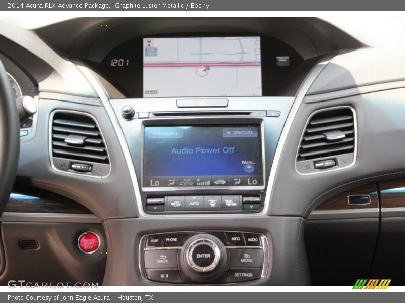 Graphite Luster Metallic / Ebony 2014 Acura RLX Advance Package