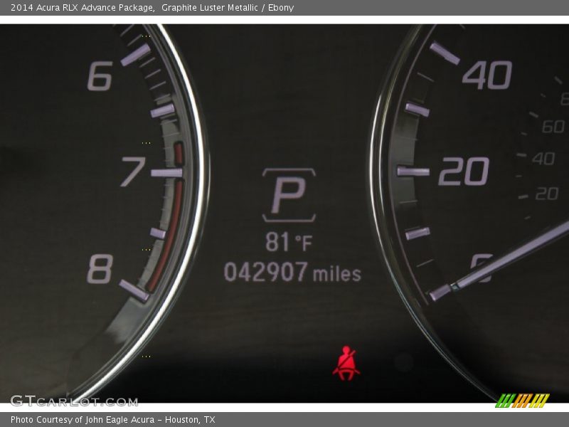 Graphite Luster Metallic / Ebony 2014 Acura RLX Advance Package