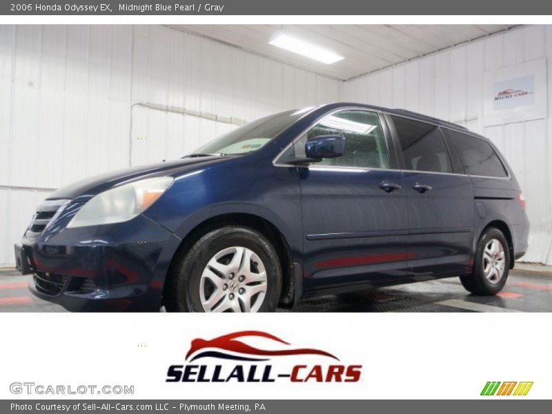 Midnight Blue Pearl / Gray 2006 Honda Odyssey EX