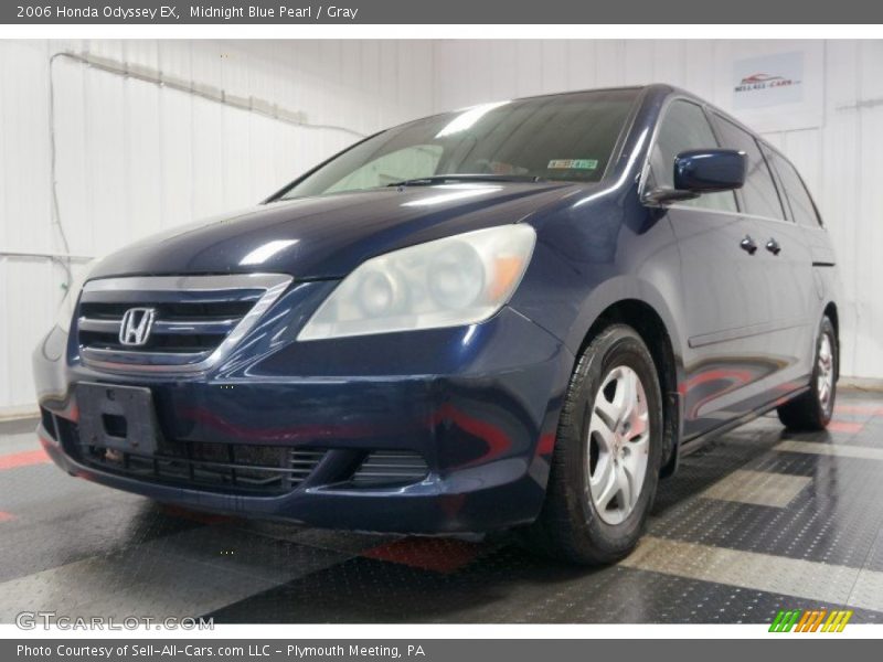 Midnight Blue Pearl / Gray 2006 Honda Odyssey EX
