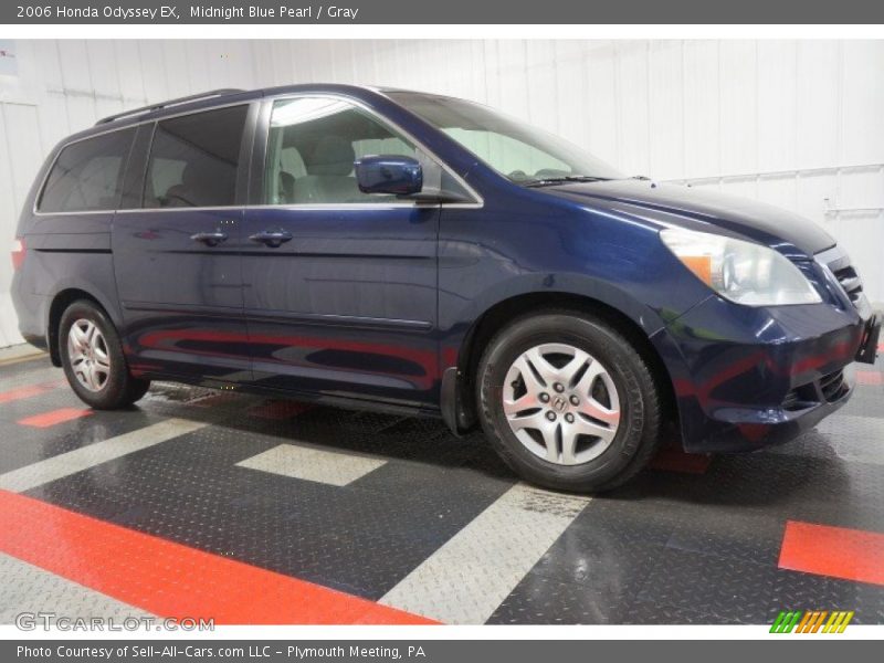 Midnight Blue Pearl / Gray 2006 Honda Odyssey EX