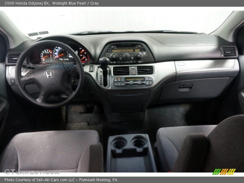 Midnight Blue Pearl / Gray 2006 Honda Odyssey EX