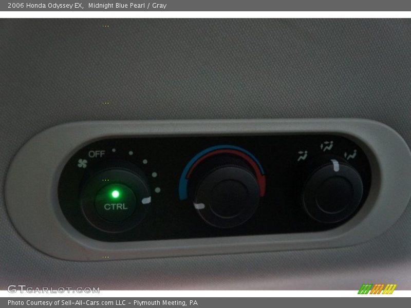 Midnight Blue Pearl / Gray 2006 Honda Odyssey EX