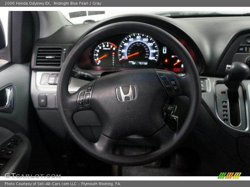 Midnight Blue Pearl / Gray 2006 Honda Odyssey EX