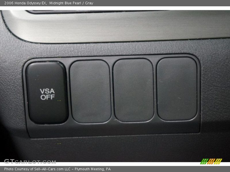 Midnight Blue Pearl / Gray 2006 Honda Odyssey EX