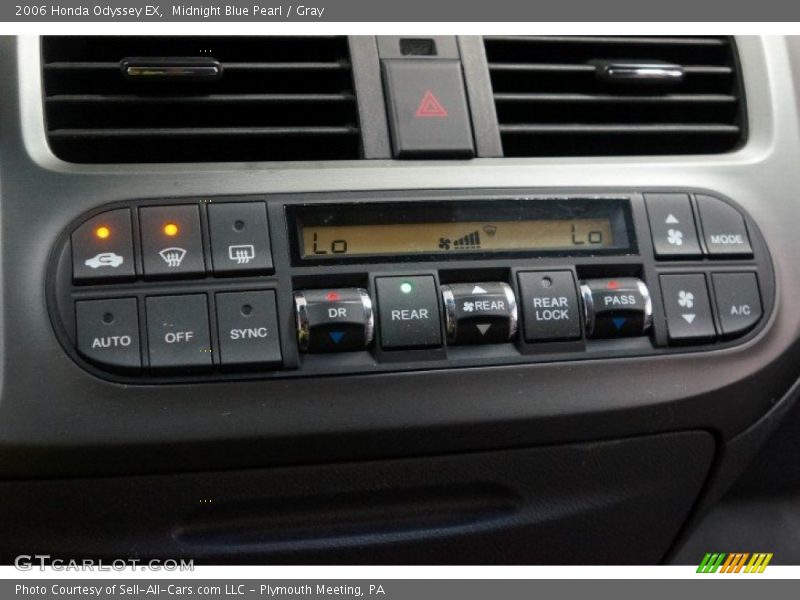 Midnight Blue Pearl / Gray 2006 Honda Odyssey EX