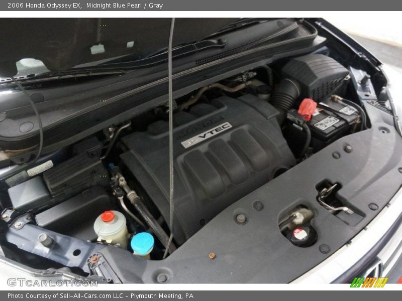 Midnight Blue Pearl / Gray 2006 Honda Odyssey EX