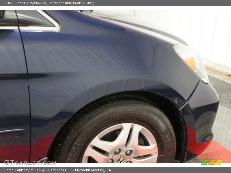 Midnight Blue Pearl / Gray 2006 Honda Odyssey EX
