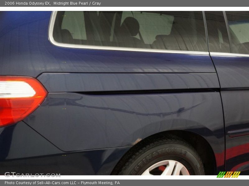 Midnight Blue Pearl / Gray 2006 Honda Odyssey EX