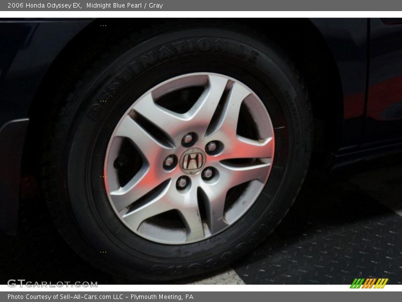 Midnight Blue Pearl / Gray 2006 Honda Odyssey EX